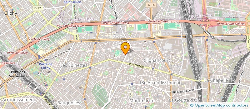 localisation de l'entreprise CHAMPIONNET BATIMENT  PARIS