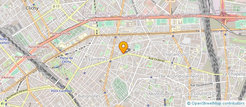 localisation de l'entreprise CHAMPIONNET CARRELAGES  PARIS