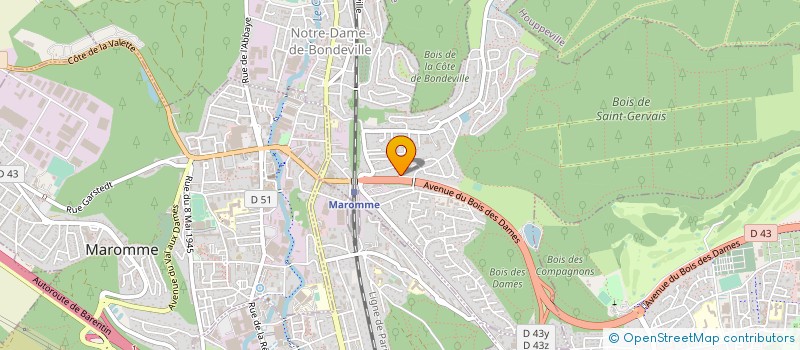 localisation de l'entreprise CHAMPIS EN SEINE  DEVILLE-LES-ROUEN