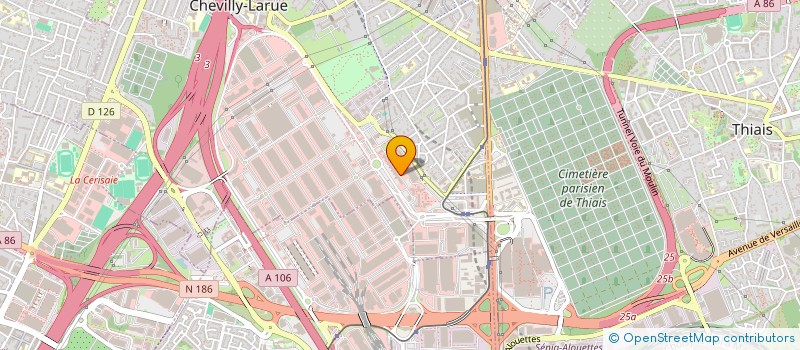 localisation de l'entreprise CHAMPISEB DISTRIBUTION  CHEVILLY-LARUE