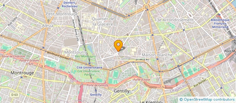localisation de l'entreprise CHAMPMALOUIN  PARIS