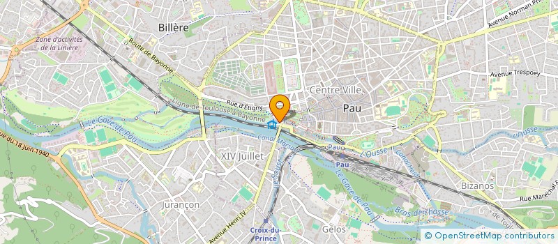 localisation de l'entreprise CHAMPOMIER RENTING à PAU