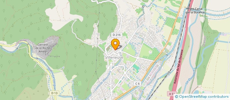 localisation de l'entreprise CHAMPOURLIER à VILLENEUVE