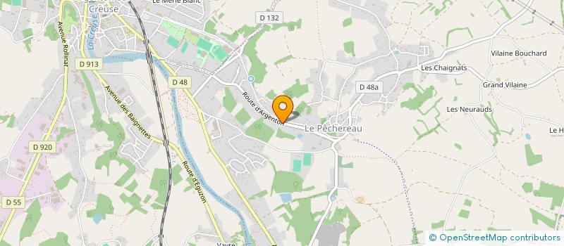 localisation de l'entreprise CHAMPROD à LE PECHEREAU