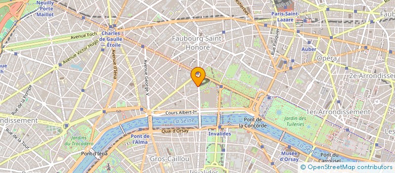 localisation de l'entreprise CHAMPS DEUX ROOSEVELT  PARIS