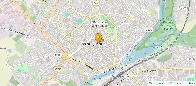 localisation de l'entreprise CHAMPS ELYSEES à SAINT-QUENTIN
