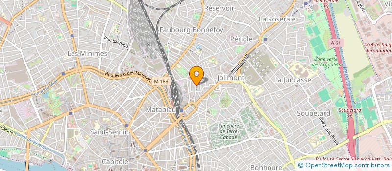 localisation de l'entreprise CHAMPS ELYSEES à TOULOUSE