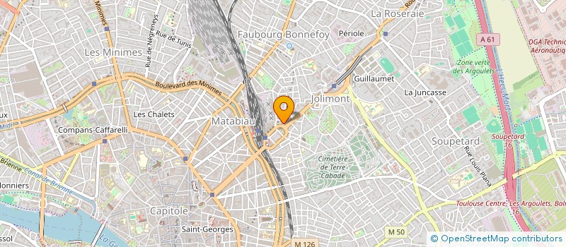 localisation de l'entreprise CHAMPS ELYSEES à TOULOUSE