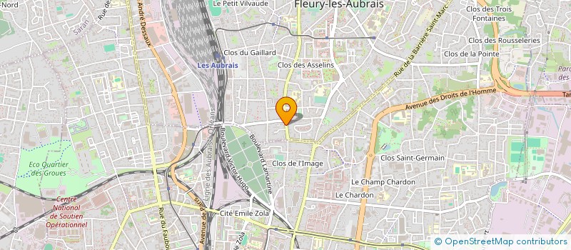 localisation de l'entreprise CHAMPS ELYSEES AUTOMOBILES à FLEURY-LES-AUBRAIS