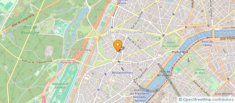 localisation de l'entreprise CHAMPS.H  PARIS