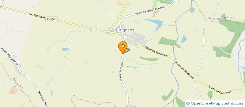 localisation de l'entreprise CHAMPS LIBRES AUX POULES  CADEILHAN