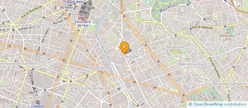 localisation de l'entreprise CHAMPS LIBRES TRAITEUR  PARIS