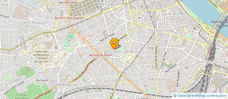 localisation de l'entreprise CHAMPS MAGNETIQUES PRODUCTION à BORDEAUX