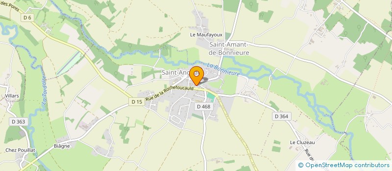 localisation de l'entreprise CHAMPS MALOIRE  MANSLE-LES-FONTAINES