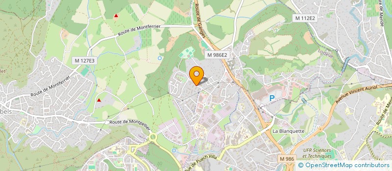 localisation de l'entreprise CHAMPS PATRIMOINE à GRABELS