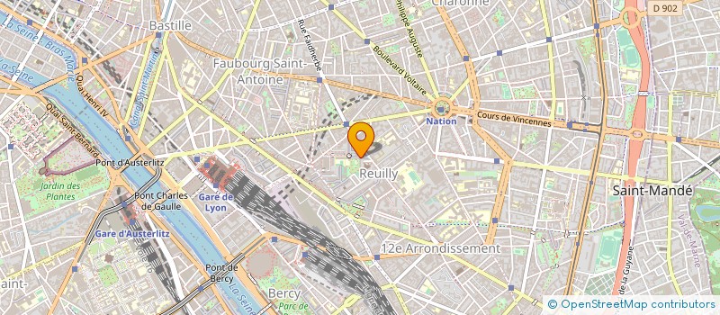 localisation de l'entreprise CHAMPS VISUELS  PARIS