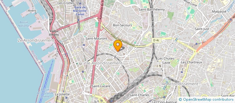 localisation de l'entreprise CHAMPS VISUELS à MARSEILLE