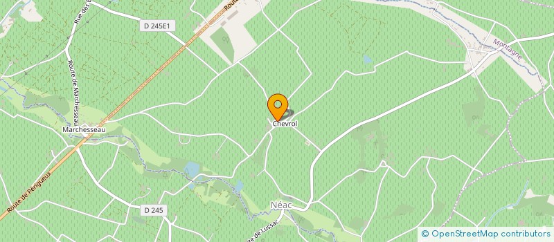 localisation de l'entreprise CHAMPSEIX à NEAC