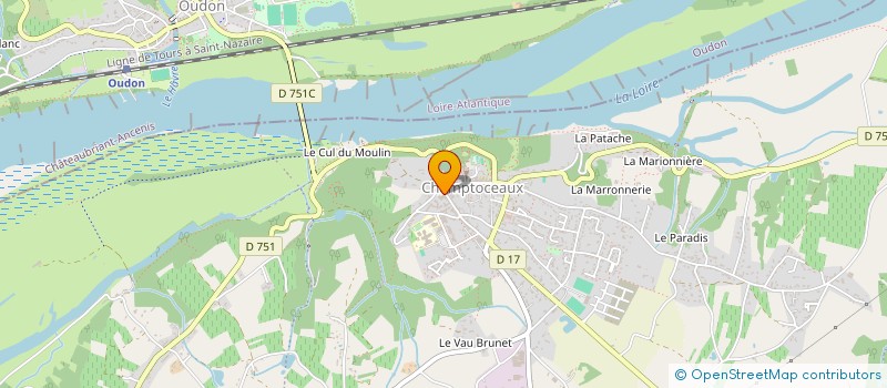 localisation de l'entreprise CHAMPTOSHOP  OREE-D'ANJOU