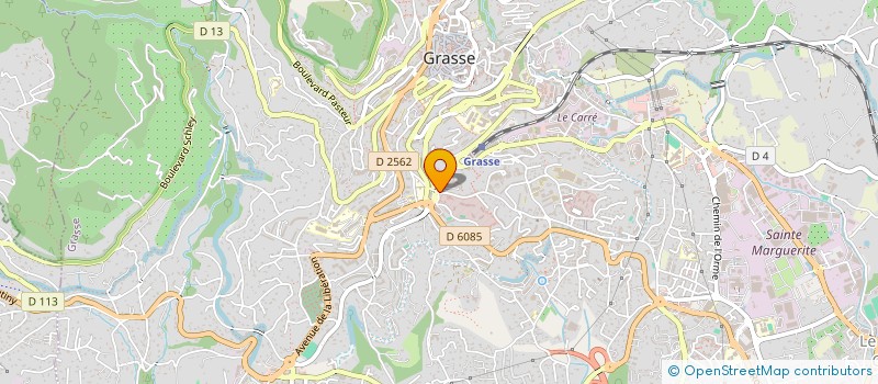 localisation de l'entreprise CHAMPY ET COMPAGNIE à GRASSE