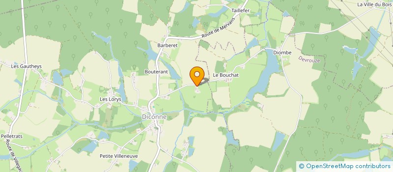 localisation de l'entreprise CHAMS  DICONNE