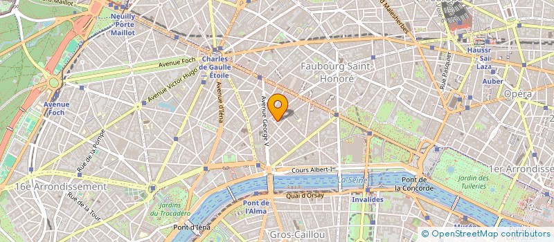 localisation de l'entreprise CHAMS  PARIS