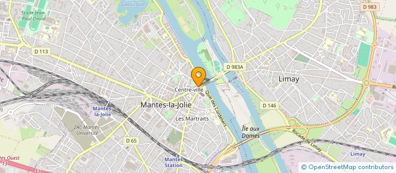 localisation de l'entreprise CHAMS DE LIMAY à MANTES-LA-JOLIE