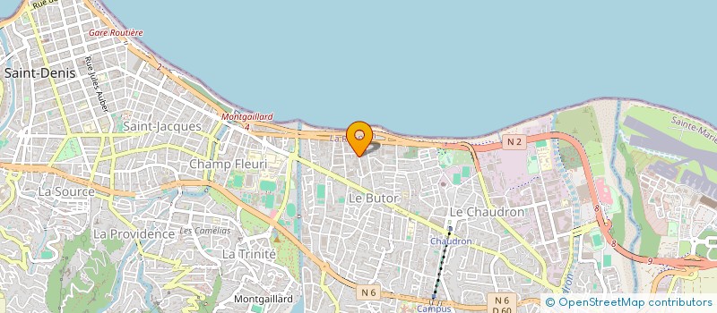 localisation de l'entreprise CHAMSUL à SAINT-DENIS
