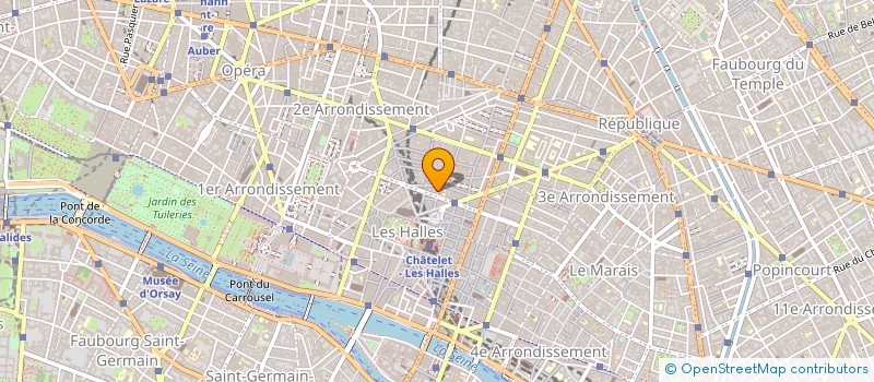 localisation de l'entreprise CHAMTEC FRANCHE COMTE  PARIS