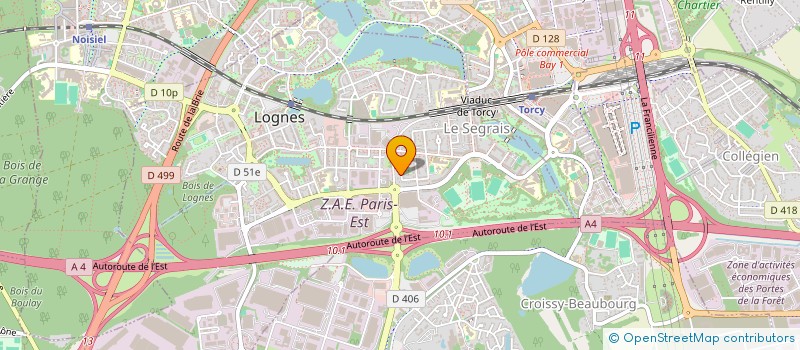 localisation de l'entreprise CHAN DIDIER TRAITEUR  LOGNES
