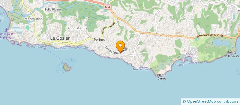 localisation de l'entreprise CHAN ' S  LE GOSIER