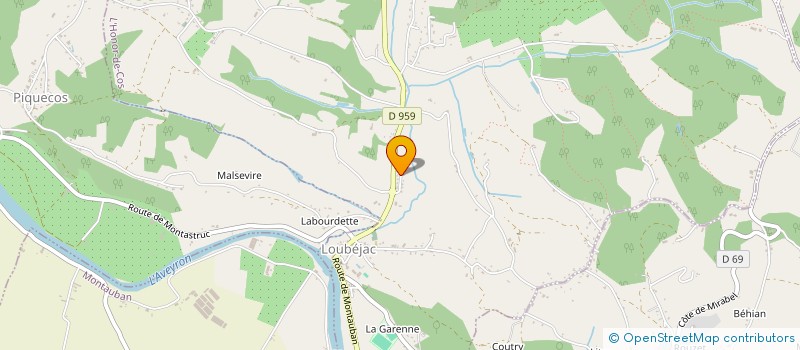 localisation de l'entreprise CHANA  LAFRANCAISE