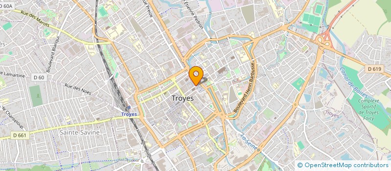 localisation de l'entreprise CHANA INVEST à TROYES
