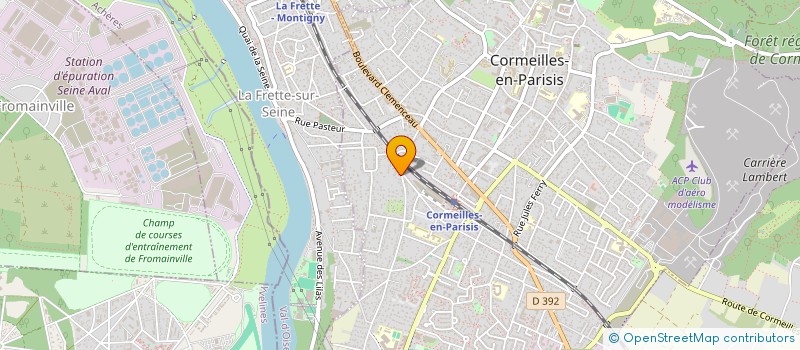 localisation de l'entreprise CHANABAL  CORMEILLES-EN-PARISIS