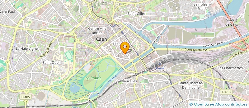 localisation de l'entreprise CHANAIL'S CDS  CAEN