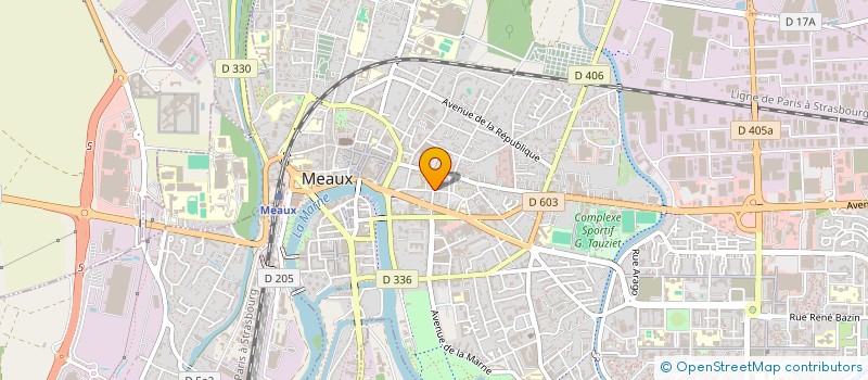 localisation de l'entreprise CHANAIM à MEAUX