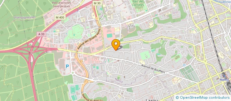 localisation de l'entreprise CHANAMI  NANCY