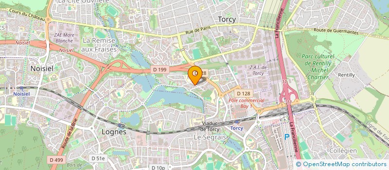 localisation de l'entreprise CHANANCONSEIL & GESTION à TORCY
