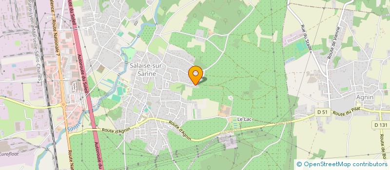 localisation de l'entreprise CHANANOT  SALAISE-SUR-SANNE