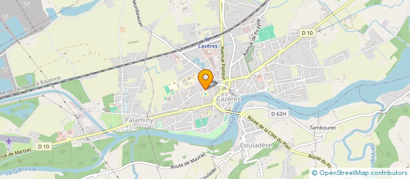 localisation de l'entreprise CHANAT  MONTPEZAT-DE-QUERCY