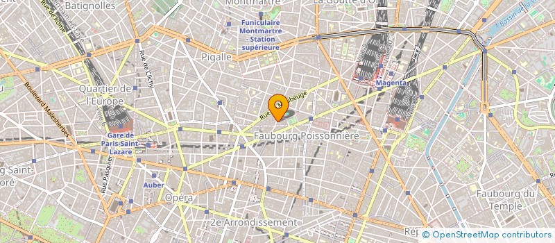 localisation de l'entreprise CHANCE  PARIS