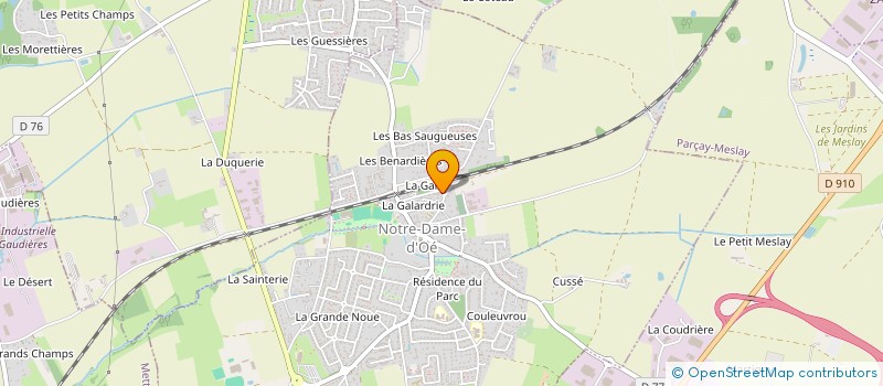 localisation de l'entreprise CHANCE AUX ACTIVITES  CHANCEAUX-SUR-CHOISILLE