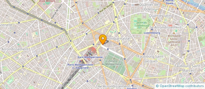 localisation de l'entreprise CHANCEL INTERNATIONAL  PARIS