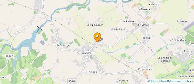 localisation de l'entreprise CHANCEREL à SAINT-PAUL