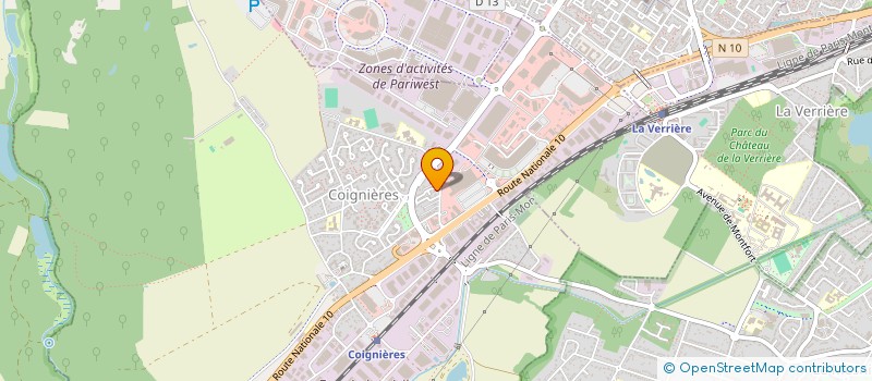 localisation de l'entreprise CHANCESPOIR à COIGNIERES