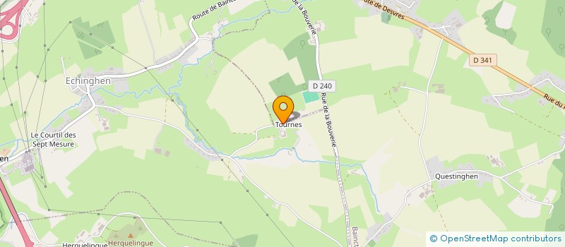 localisation de l'entreprise CHANCLAIR  BAINCTHUN