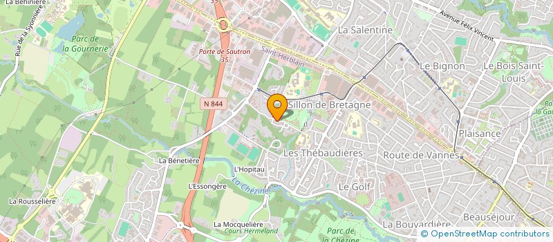 localisation de l'entreprise CHANCLO  SAINT-HERBLAIN