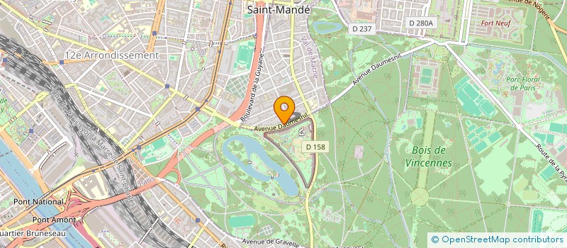 localisation de l'entreprise CHANCO à SAINT-MANDE