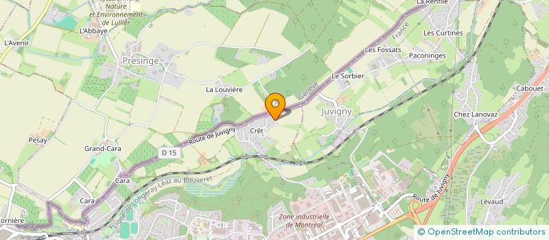 localisation de l'entreprise CHANDELIER  VILLE-LA-GRAND