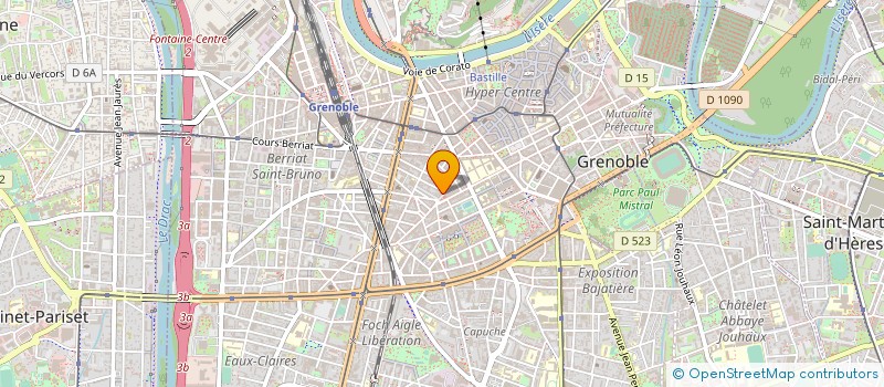localisation de l'entreprise CHANDI  GRENOBLE